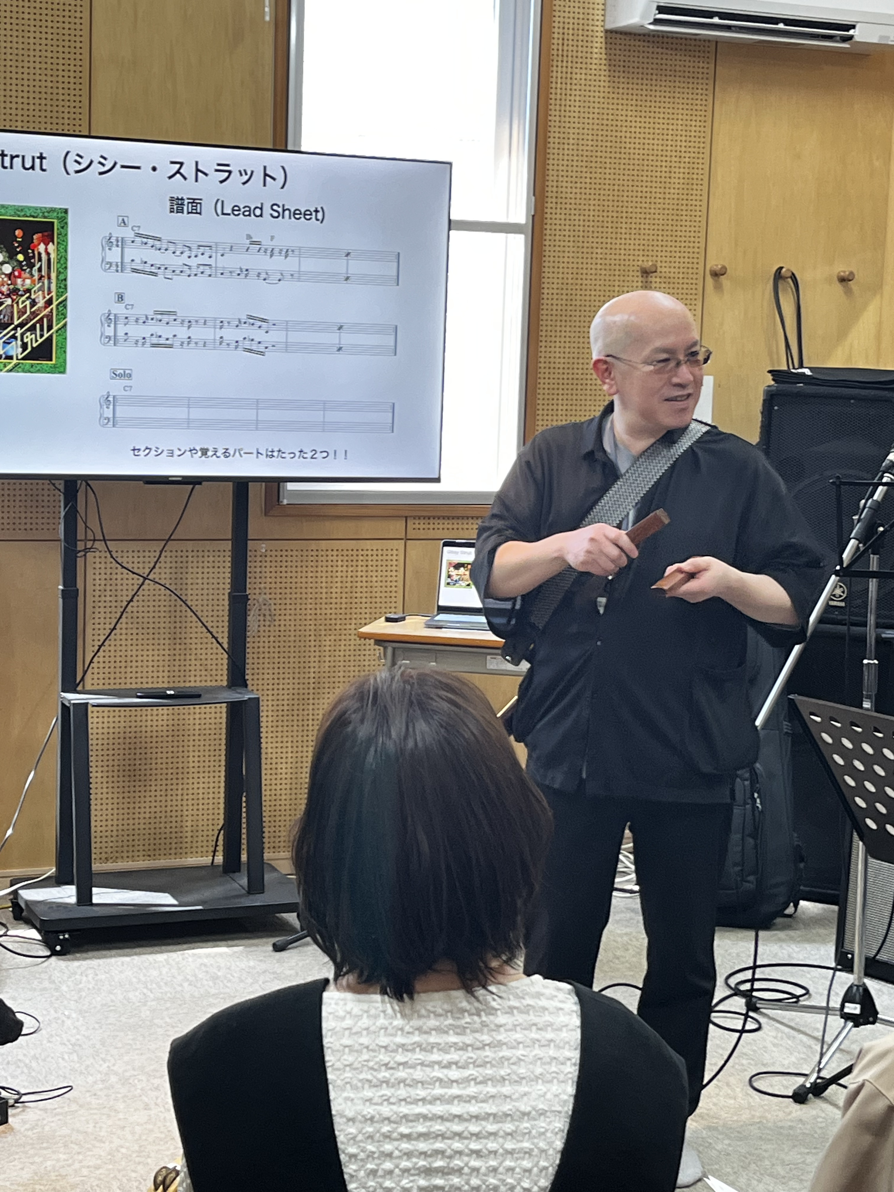 西本祐介講師による授業