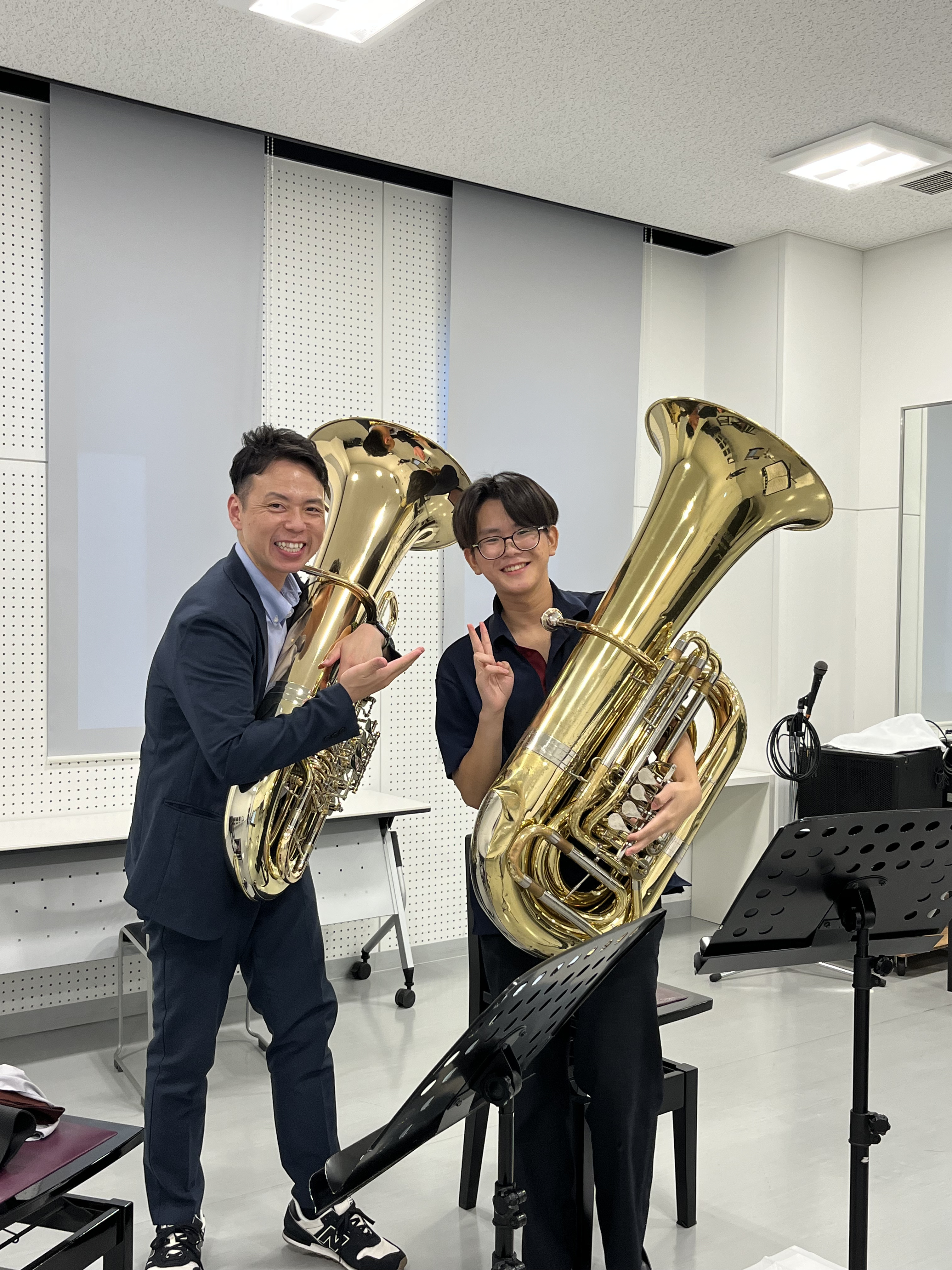 石堂先生のチューバ個人レッスン