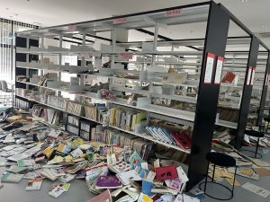 被害を受けた校舎の様子（3）